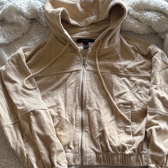 Forever 21 Jackets & Blazers - Forever 21 Beige Corduroy Jacket